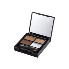 REVOLUTION Палетка для бровей Focus & Fix Eyebrow Shaping Kit medium dark