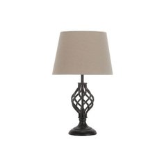 Настольная лампа Lucia Ковка черная 432