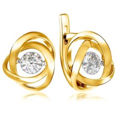 Бронницкий Ювелир Серьги из желтого золота RD56319005000