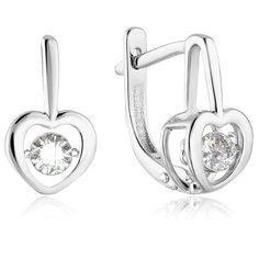 Бронницкий Ювелир Серьги из белого золота RD66319008000