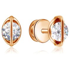 Бронницкий Ювелир Серьги из красного золота R6319177000