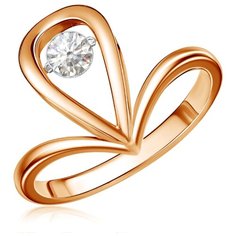 Бронницкий Ювелир Кольцо из красного золота RD0000351205, размер 16.5