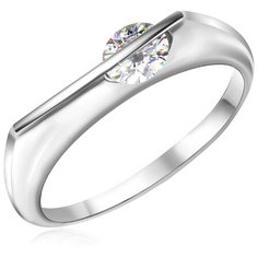 Бронницкий Ювелир Кольцо из белого золота 65319150, размер 17