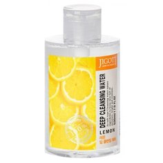 Jigott вода очищающая с экстрактом лимона Deep Cleansing Water Lemon, 530 мл