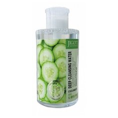 Jigott вода очищающая с экстрактом огурца Deep Cleansing Water Cucumber, 530 мл