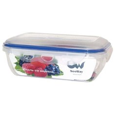 Oriental Way Контейнер прямоугольный для СВЧ NeoWay Enjoy CP1022A синий