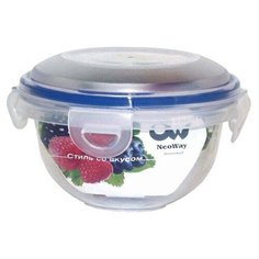 Oriental Way Контейнер круглый для СВЧ NeoWay Enjoy YP1027A синий