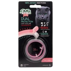 GOOD NEEM ошейник от блох и клещей Plus двухслойный для кошек и котят, 35 см, розовый