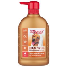 Шампунь Mr.Bruno №1 Глянцевый блеск для собак с короткой шерстью 350 мл