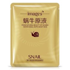 Images Увлажняющая тканевая маска для лица с муцином улитки и гиалуроновой кислотой, 30 г