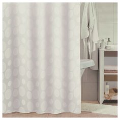 Штора для ванной Milardo 810P180M11 180x180 White Mist