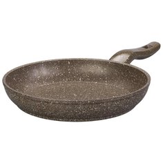 Сковорода Elan gallery Гранит Индукция 120165 24 см, коричневый