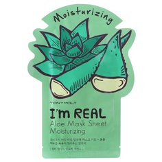 TONY MOLY тканевая маска I’m Real Aloe, 21 г