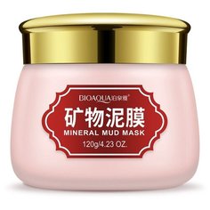 BioAqua Противовоспалительная очищающая маска с экстрактом минеральных грязей, 120 г