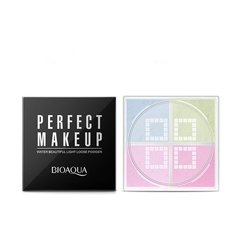 BioAqua Пудра-шиммер для лица Perfect Make Up 01 цветная палетка