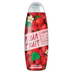 Гель для душа AQUAFRUIT strawberry sensitive, 420 мл
