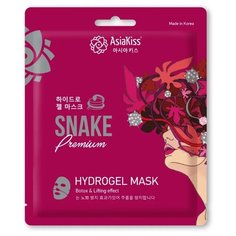 Asiakiss Гидрогелевая маска со змеиным ядом, 20 г