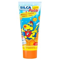 Зубная паста SILCA Putzi Апельсин 2-12 лет, 75 мл