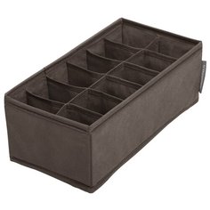 Всё на местах Органайзер Прага, 12 ячеек, 32х16х11 см коричневый