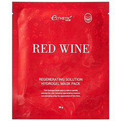 Esthetic House гидрогелевая маска Red Wine c экстрактом красного вина, 30 г
