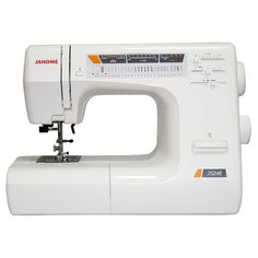 Швейная машина Janome 7524E (жесткий чехол), белый