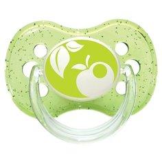 Пустышка силиконовая классическая Canpol Babies Nature 6-18 м (1 шт) зеленый