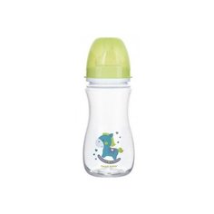 Canpol Babies Бутылочка антиколиковая с широким горлом 240 мл Игрушки с 3 мес., фисташковый