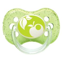 Пустышка силиконовая классическая Canpol Babies Nature 0-6 м (1 шт) зеленый