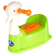 Pilsan горшок Duck Potty With Music зеленый
