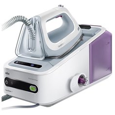 Парогенератор Braun IS 7043 WH белый/серебристый/фиолетовый