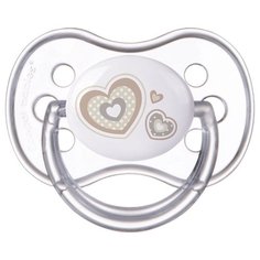 Пустышка силиконовая классическая Canpol Babies Newborn Baby 0-6 м (1 шт) белый