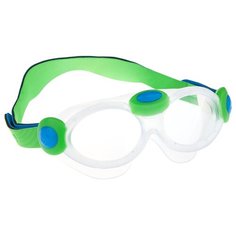 Очки-маска для плавания MAD WAVE Kids bubble mask green