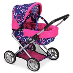 Коляска-люлька Melobo / Melogo 9369 розово-синий