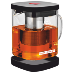 Vitax Заварочный чайник Warkworth VX-3307 1,1 л прозрачный/черный