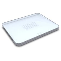 Разделочная доска Joseph Joseph Cut&Carve™ Plus 37,5х29,5 см белый