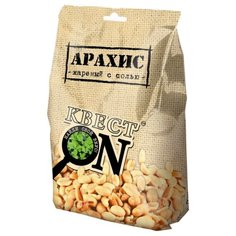 Арахис Квест ON жареный с солью пластиковый пакет 100 г