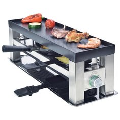 Гриль-раклетница Solis Table 4 in 1 нержавеющая сталь/черный