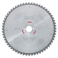Пильный диск Metabo 628222000 254х30 мм