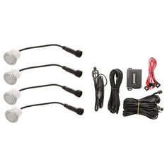 Задние парктроники, монитор PARKMASTER 47-4-A silver