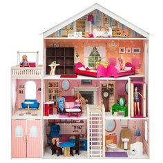 PAREMO кукольный домик "Мечта" PD316-02, розовый