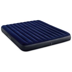 Надувной матрас Intex Classic Downy Airbed (64755) синий