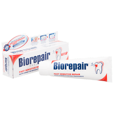 Зубная паста Biorepair Fast Sensitive Repair, для чувствительных зубов, 75 мл
