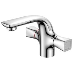 Смеситель для раковины (умывальника) Orange Fenix M31-021Cr двухрычажный хром