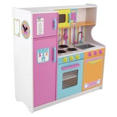 Кухня KidKraft 53100 розовый/голубой/оранжевый/желтый/белый