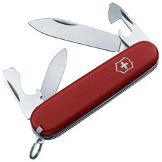 Нож многофункциональный VICTORINOX Recruit EcoLine (10 функций) красный