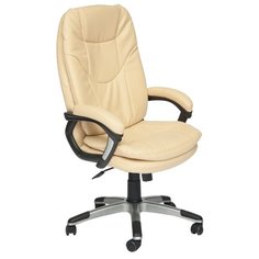 Компьютерное кресло TetChair Комфорт, обивка: искусственная кожа, цвет: бежевый