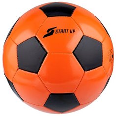 Футбольный мяч START UP E5122 оранжевый/черный 5