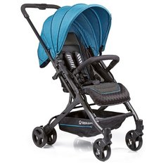 Прогулочная коляска Gesslein S8 Black Petrol Meliert