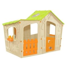 Домик KETER Magic Villa 17190655 бежево-зеленая