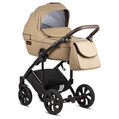Универсальная коляска Tutis Viva Life 2019 Leather (2 в 1) светлый беж